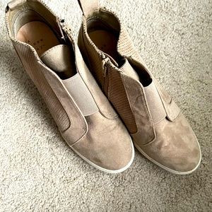 Target Wedge Sneakers, Size 8